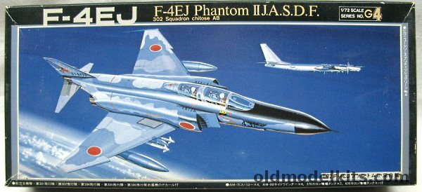 Fujimi 1/72 McDonnell F-4J Phantom II - 301 Sqn / 302 Sqn / 304 Sqn / 305 Sqn / 306 Sqn JASDF, G-4 plastic model kit